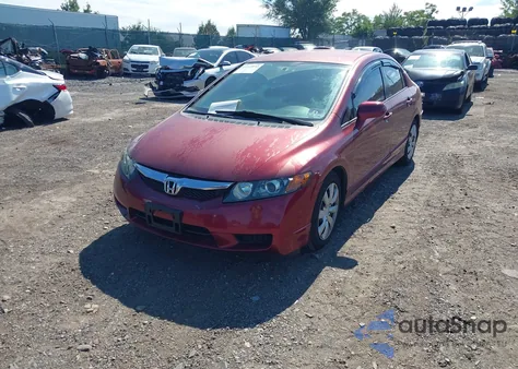 2009 Honda Civic Lx z USA, uszkodzony, nr VIN 2HGFA16599H348552
